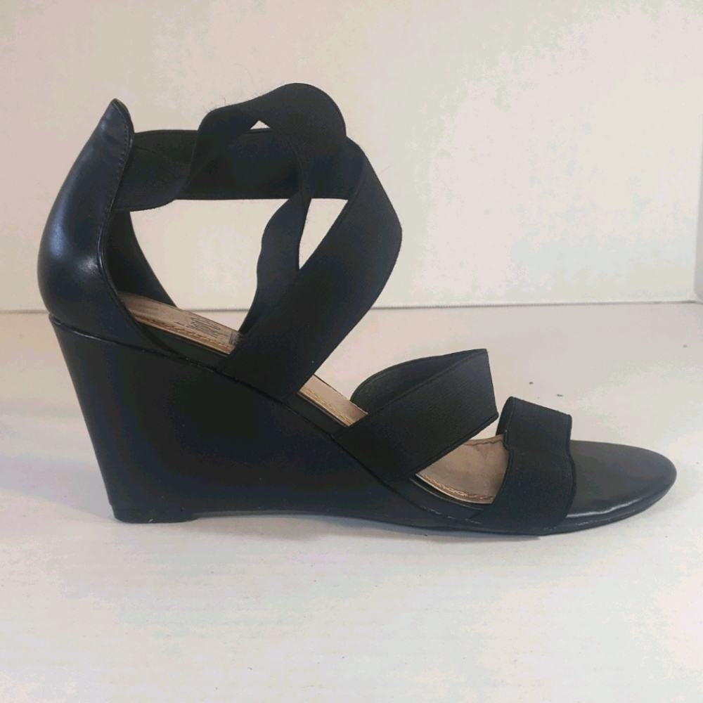 Impo Stretch Vanka Black Sandals